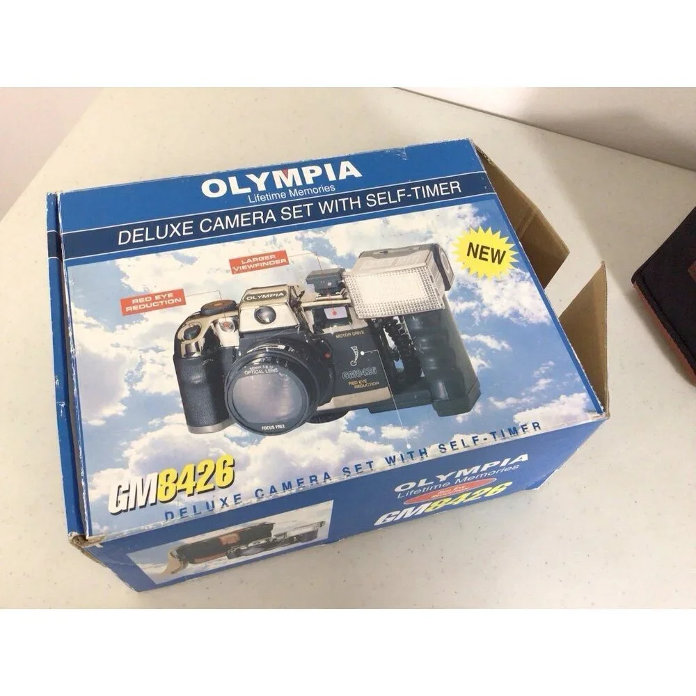 Olympia Camera Set with Carrying Case GM8426 NEW